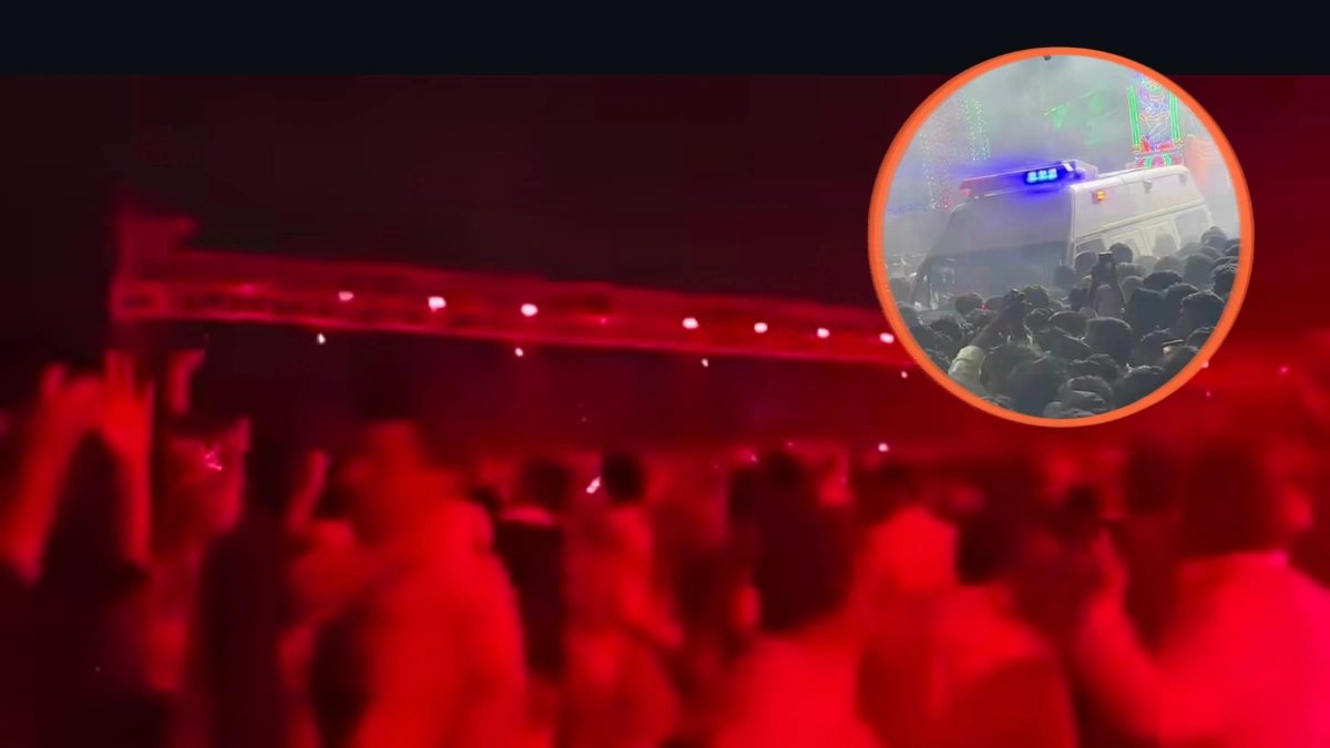 Hyderabad Dandia Event Accident