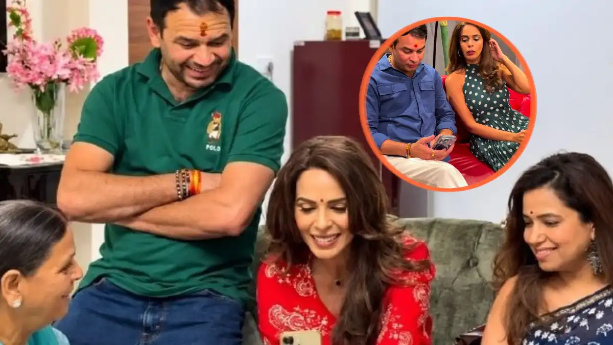 Mallika Sherawat meets Lalu Family