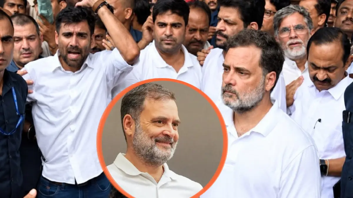 Rahul Gandhi Ramlila Maidan rally