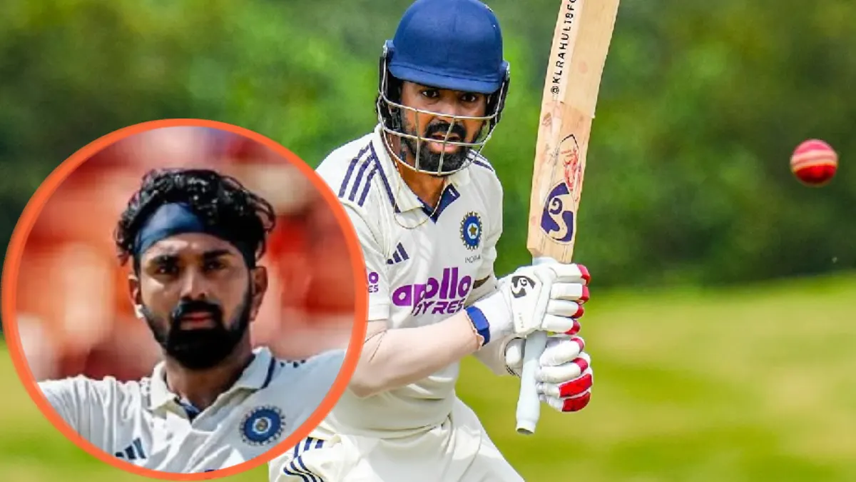 IND A vs NZ A KL Rahul hit wicket performance