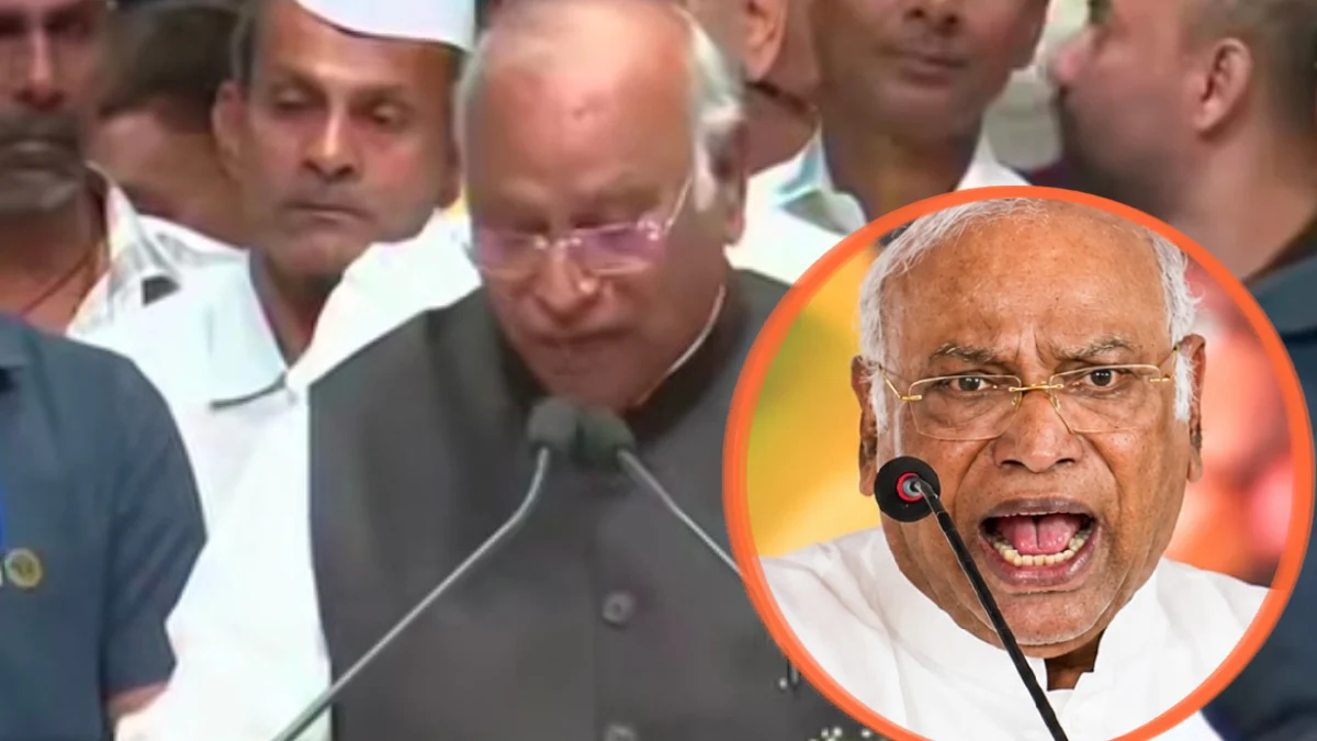 'मोदी का बाप भी जाएगा': पटना में कांग्रेस अध्यक्ष मल्लिकार्जुन खड़गे के विवादित बयान पर मचा बवाल, भड़के कार्यकर्ताओं ने की शख्स की पिटाई Mallikarjun Kharge Patna speech controversy