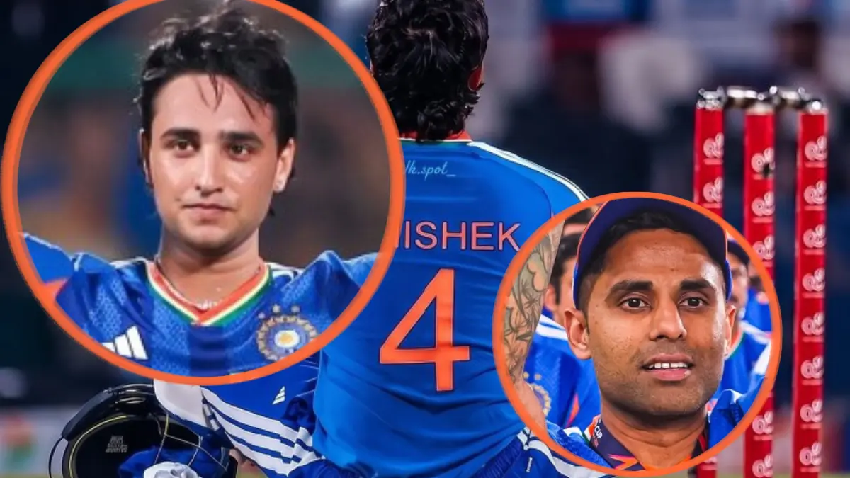 Abhishek Sharma century record vs New Zealand T20
