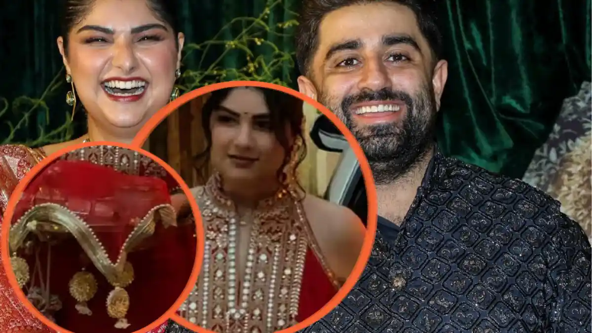 Karwa Chauth 2026: पहले करवा चौथ पर लाल जोड़े में सजीं अंशुला कपूर, अनिल कपूर के घर लगा सितारों का जमावड़ा Karwa Chauth 2026 Anshula Kapoor Anil Kapoor